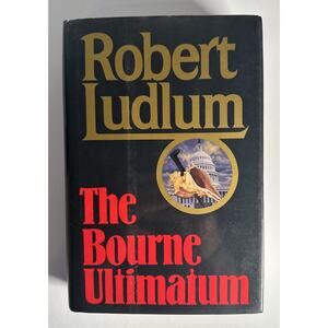 The Bourne Ultimatum by Robert Ludlum 1990 1st Edition Hardcover Book